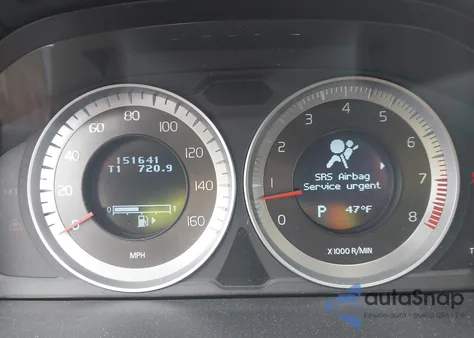 2013 Volvo S60 T5 z USA, uszkodzony, nr VIN YV1612FS0D1224908